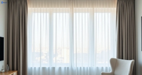 Restored vibrant drapes in little-mountain QLD after Matty Curtain Cleaning